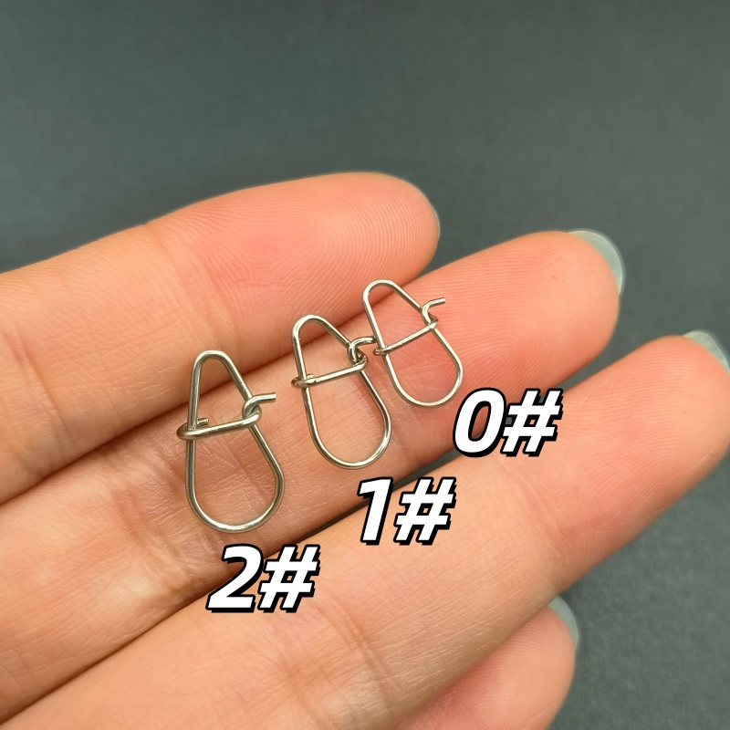 路亚葫芦形别针增强连接器微物假饵强力快速别扣连接器