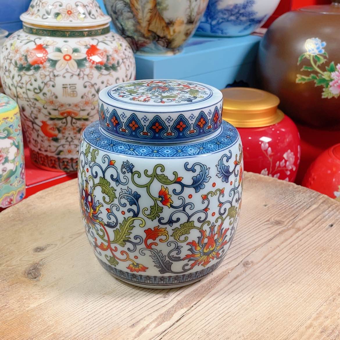 【闪购商品】罐陶瓷茶叶罐密封罐