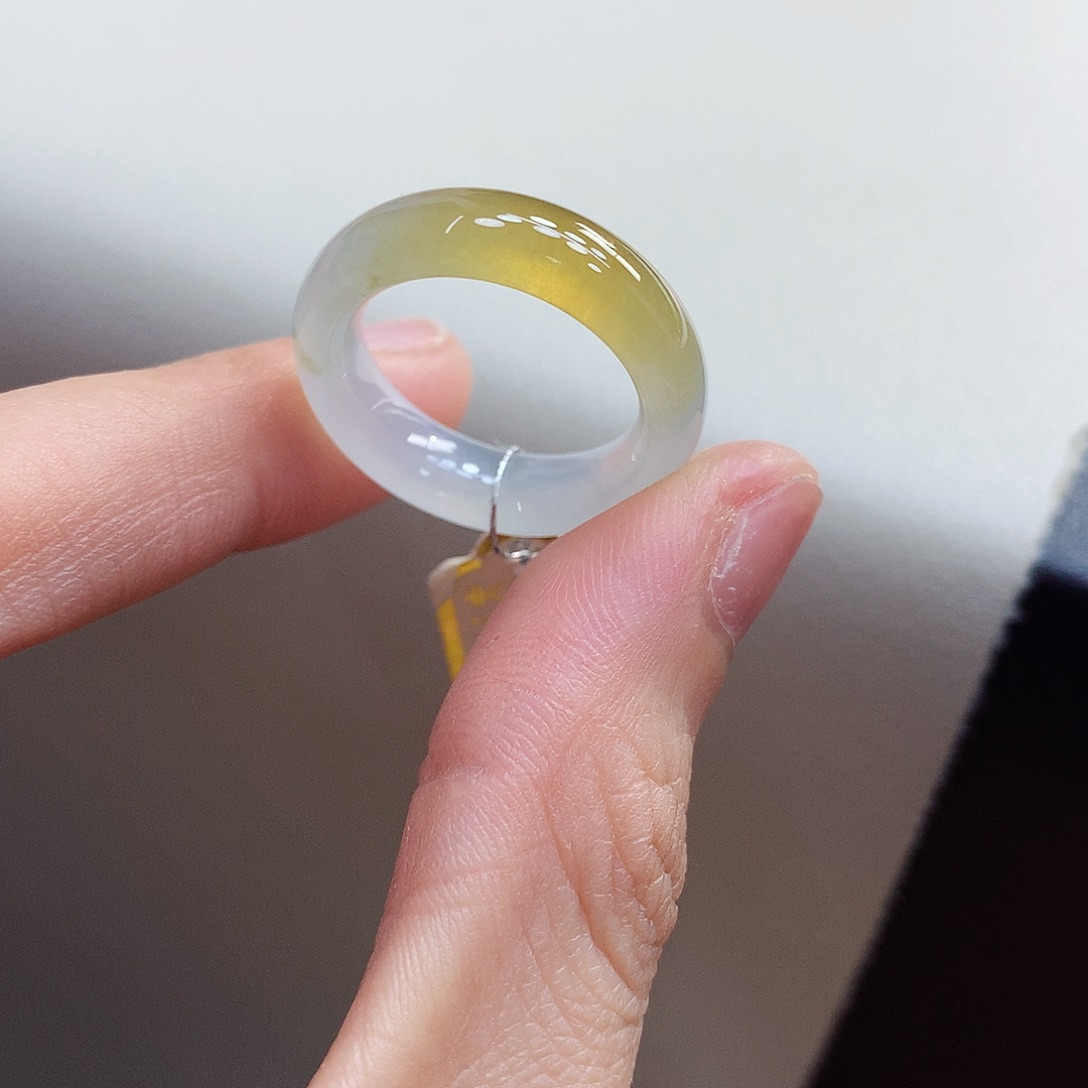 翡翠戒指未镶嵌15号