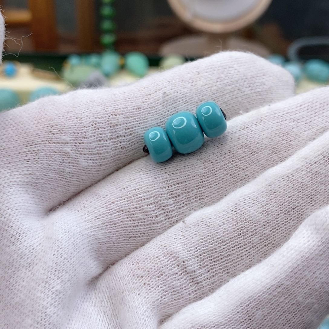 未镶嵌绿松石珠宝奇石