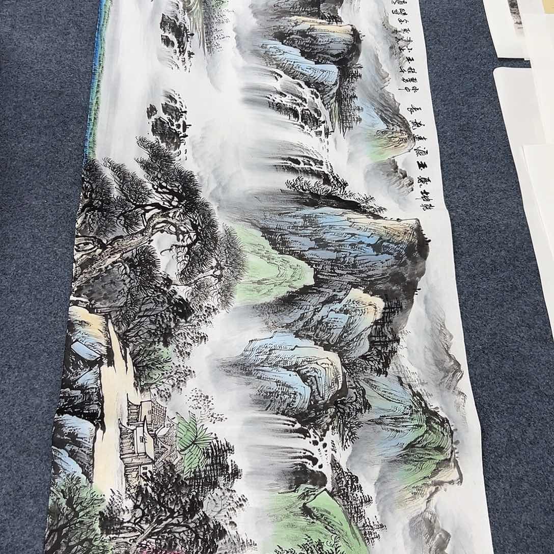 国画国画作品纯手绘