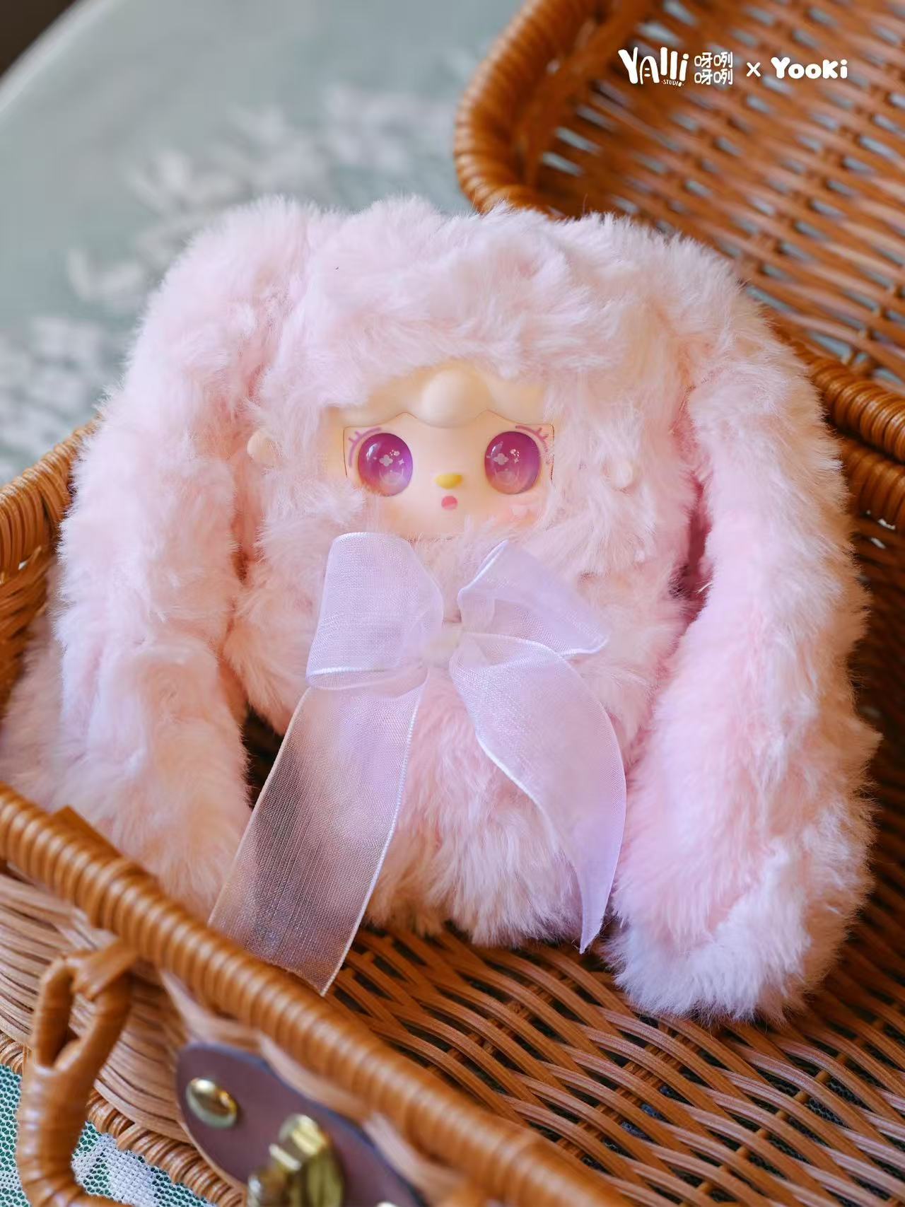 【代拆】氧氧yooki跳一跳小兔毛绒潮玩礼物