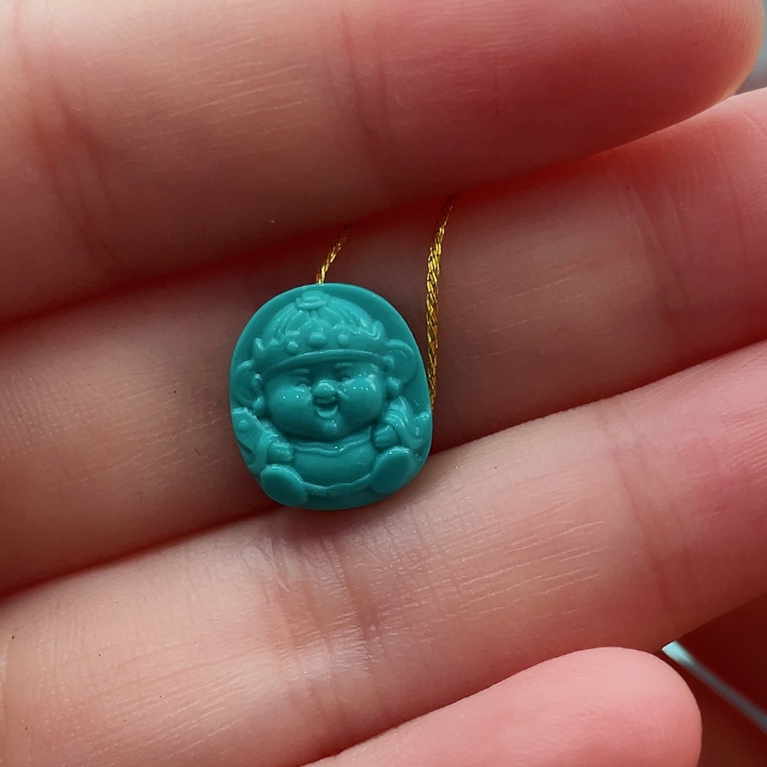 绿松石颈饰未镶嵌