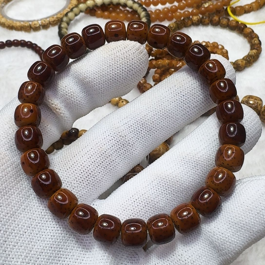 ****吊坠星月菩提8.5通体月朗星稀