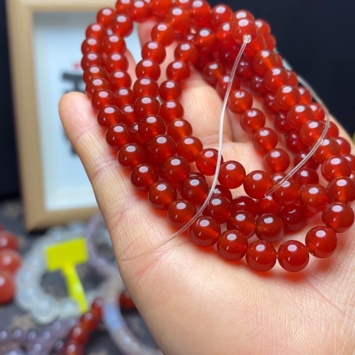 玛瑙/玉髓未镶嵌手链