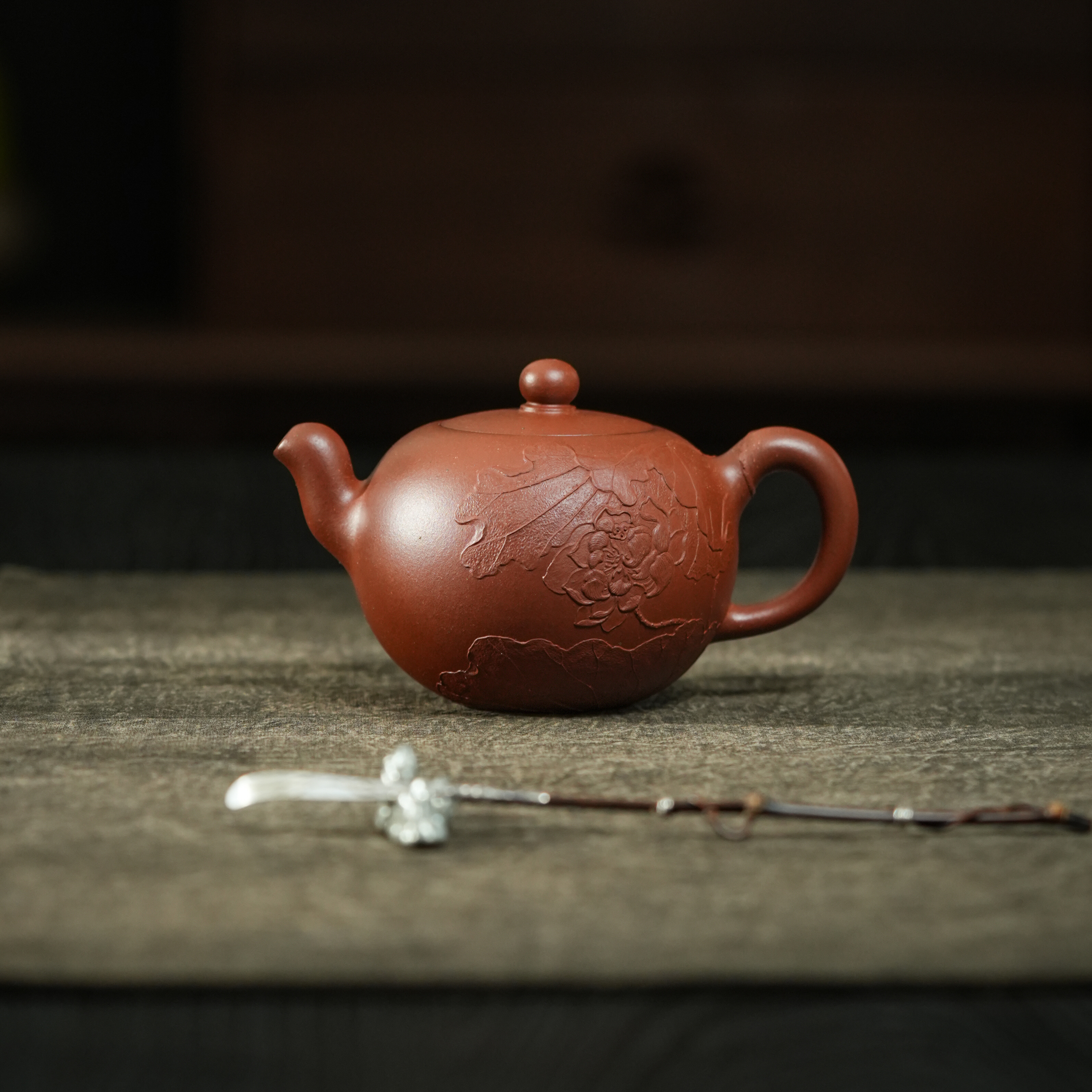 JCY-0355正品手工季畅园扶苏无字王腾飞底槽清230cc宜兴紫砂茶壶