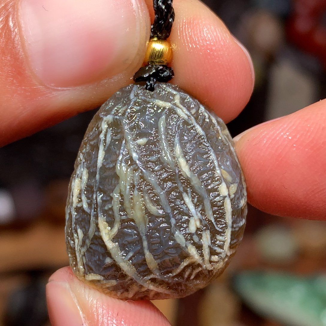 未镶嵌玛瑙/玉髓珠宝半成品