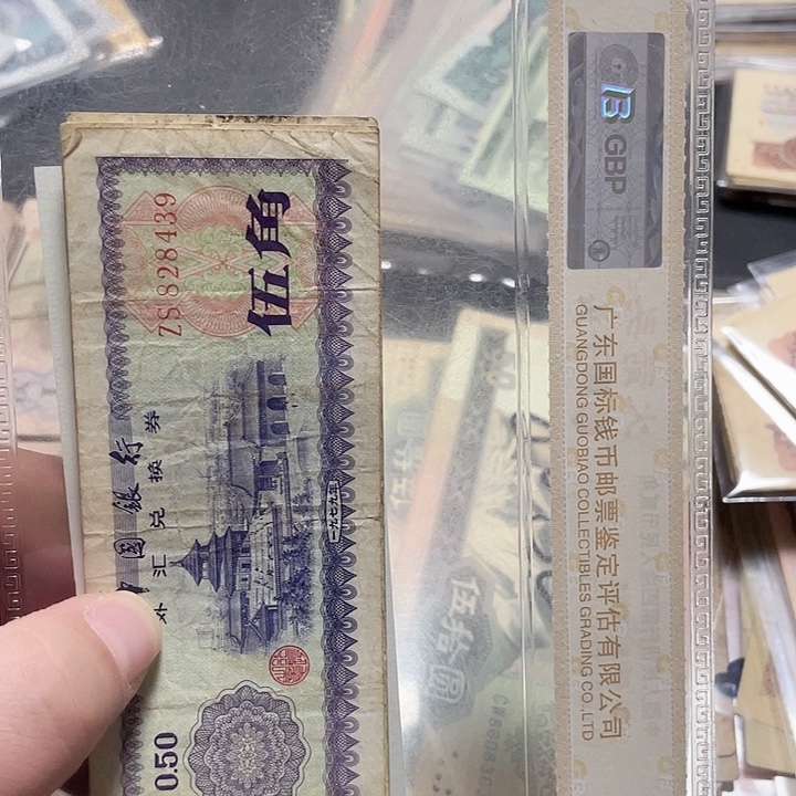 ！***！外汇卷五角流通品相六张