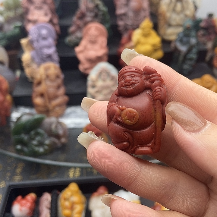 石英质玉未镶嵌吊坠(不含链)