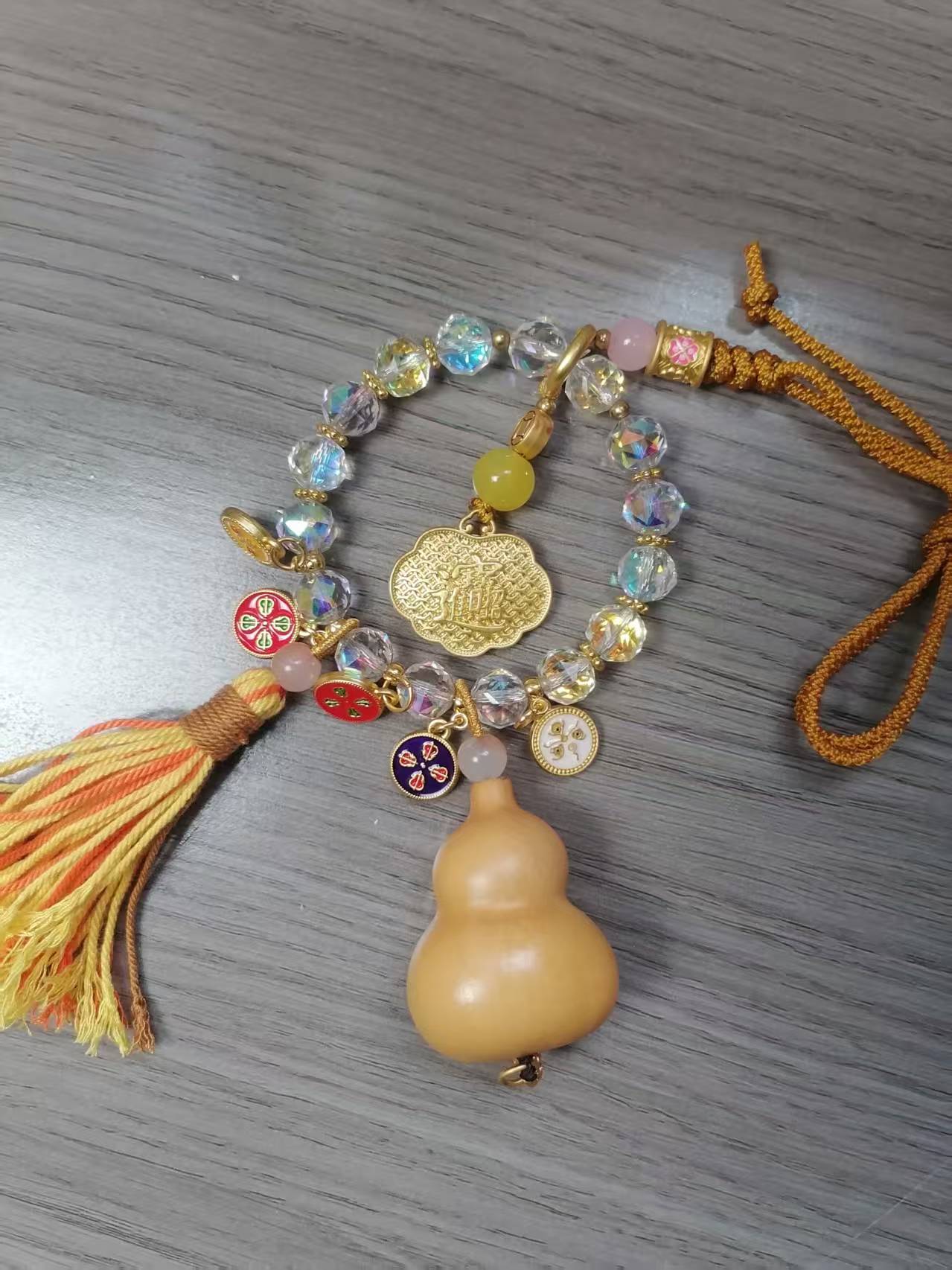 文玩葫芦手把件天然葫芦挂件