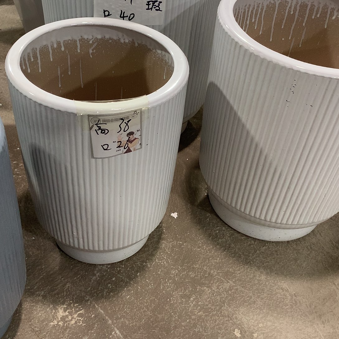 陶瓷做****己陶瓷花盆微瑕