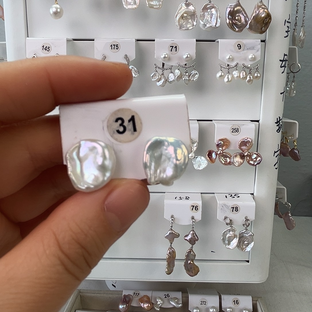 开***心非金属925银淡水31