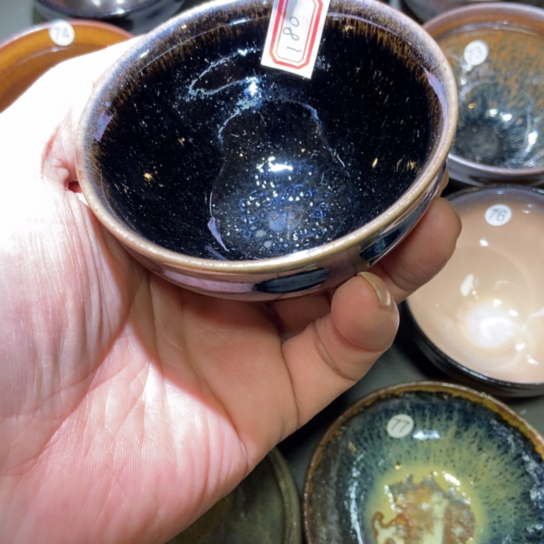 老***六茶盏180 建窑建盏壹铭建新