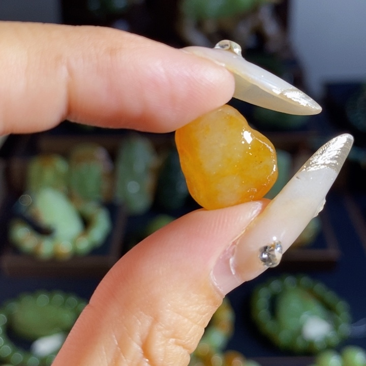 和田玉未镶嵌吊坠(不含链)