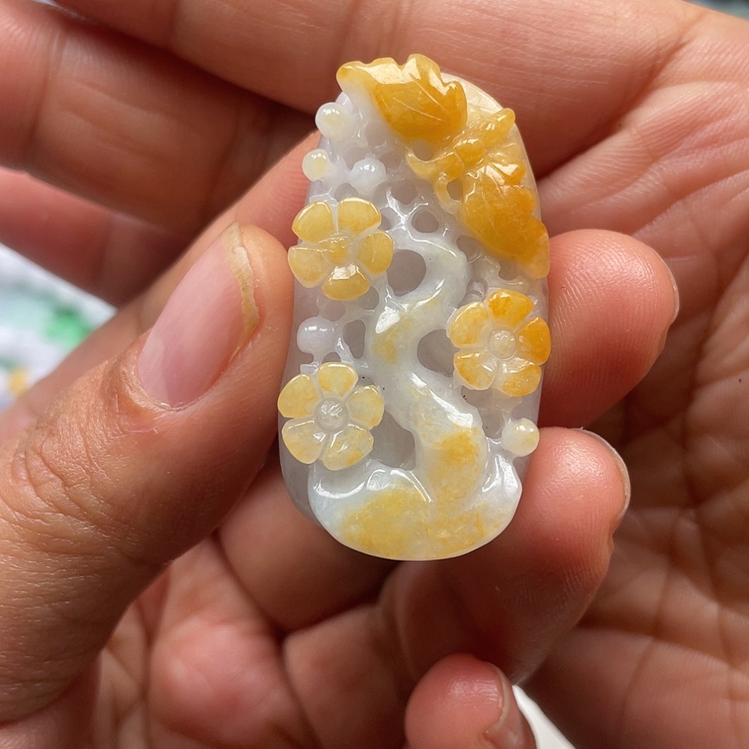 颈饰未镶嵌翡翠翡玉缘翡翠