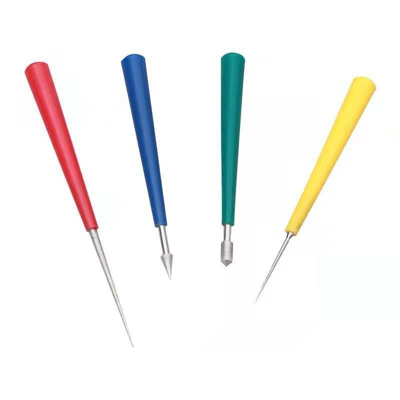 手动珠宝文玩扩孔工具 DIY饰品蜜蜡珍珠核雕长尖针伞形珠宝扩孔