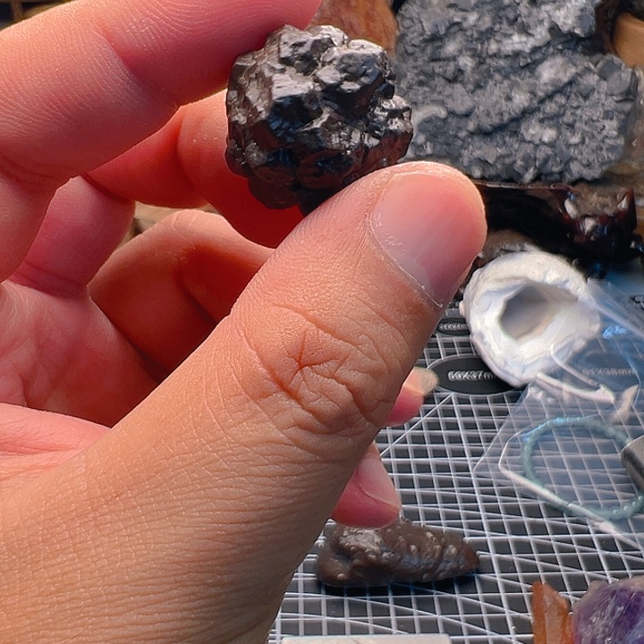 紫晶珠宝半成品银S925镶嵌雄*