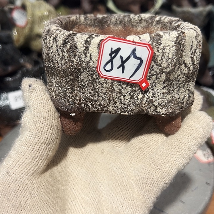 粗陶花盆制作就这样了，