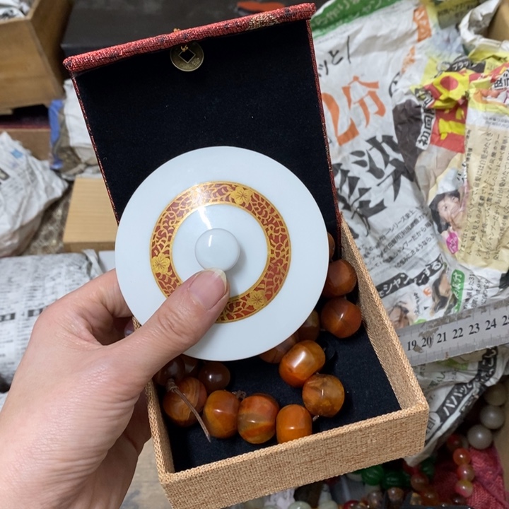 瓷片哈哈中古工艺品一件