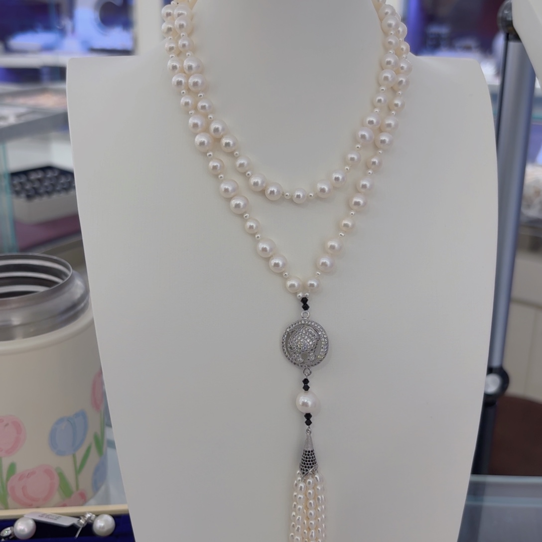 未镶嵌颈饰淡水珍珠