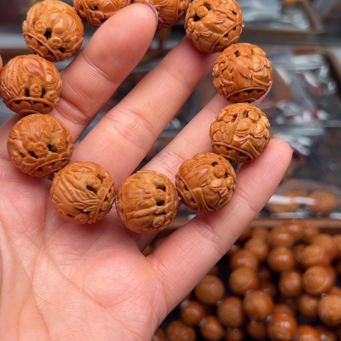 哇***塞橄榄核手串/手链橄榄核手串