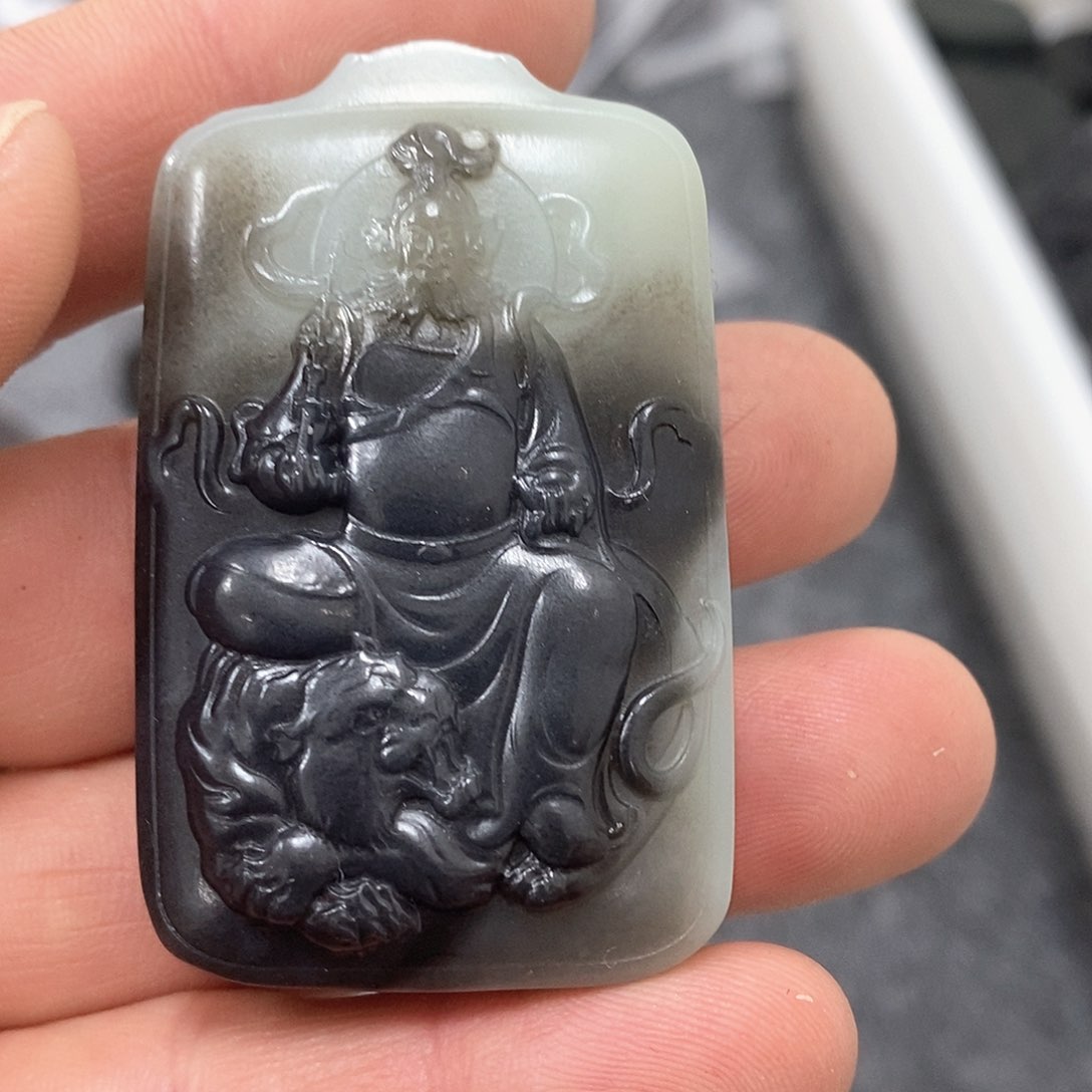 和田玉吊坠(不含链)未镶嵌