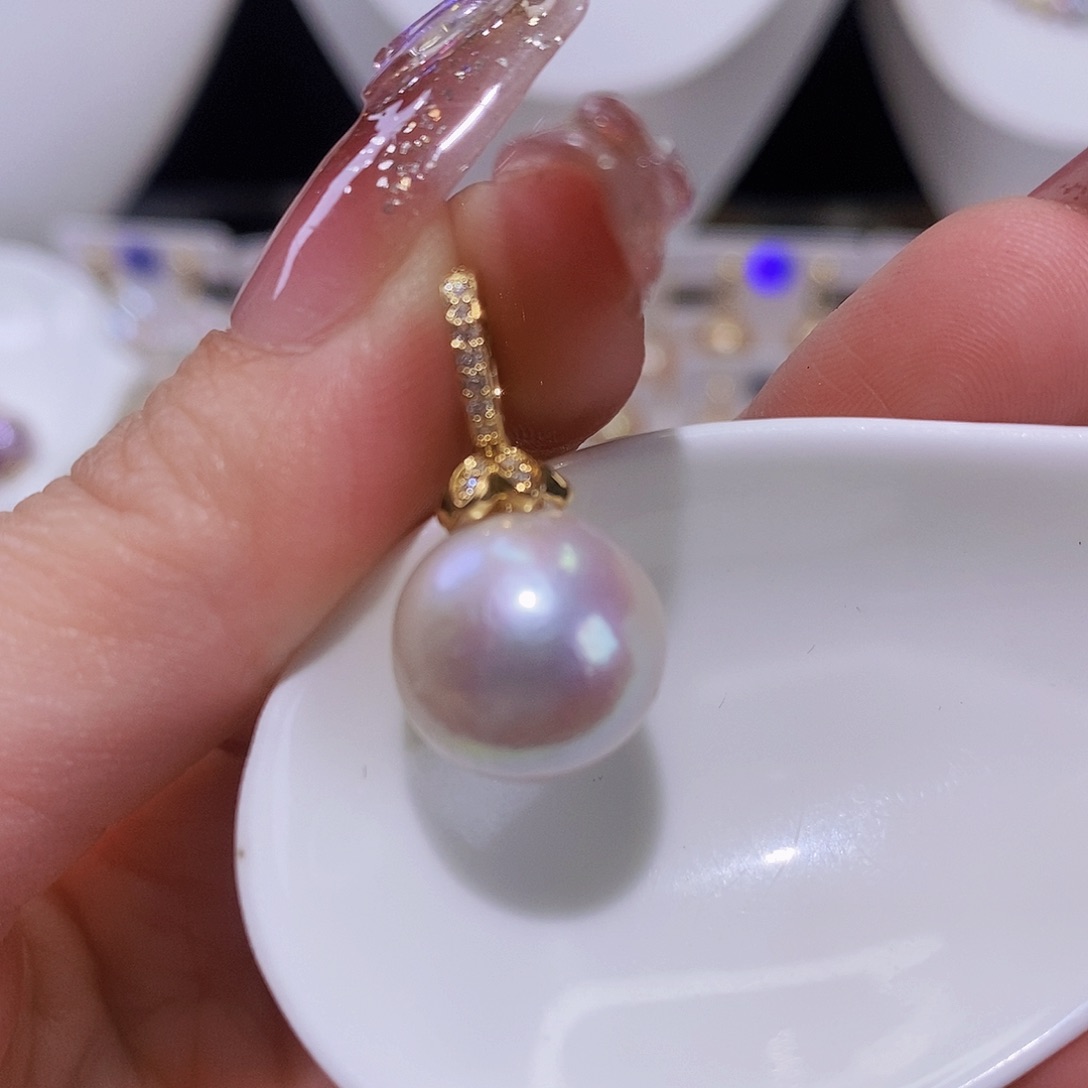 淡水珍珠颈饰合金