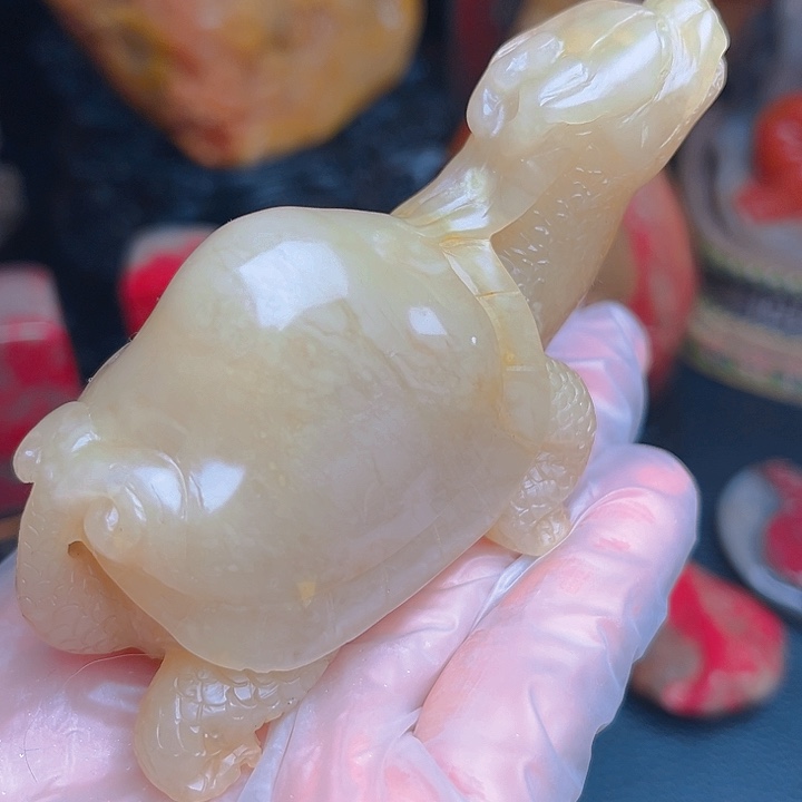 昌化石昌化冻石精品把件