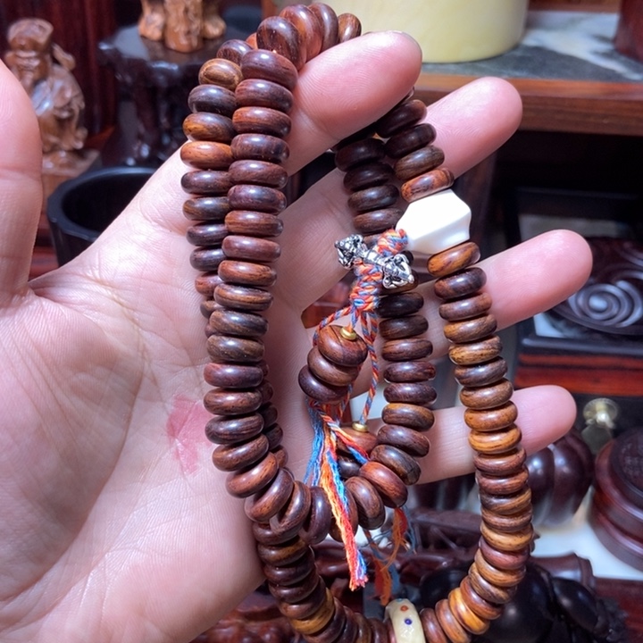 黄花梨/降香黄檀持珠