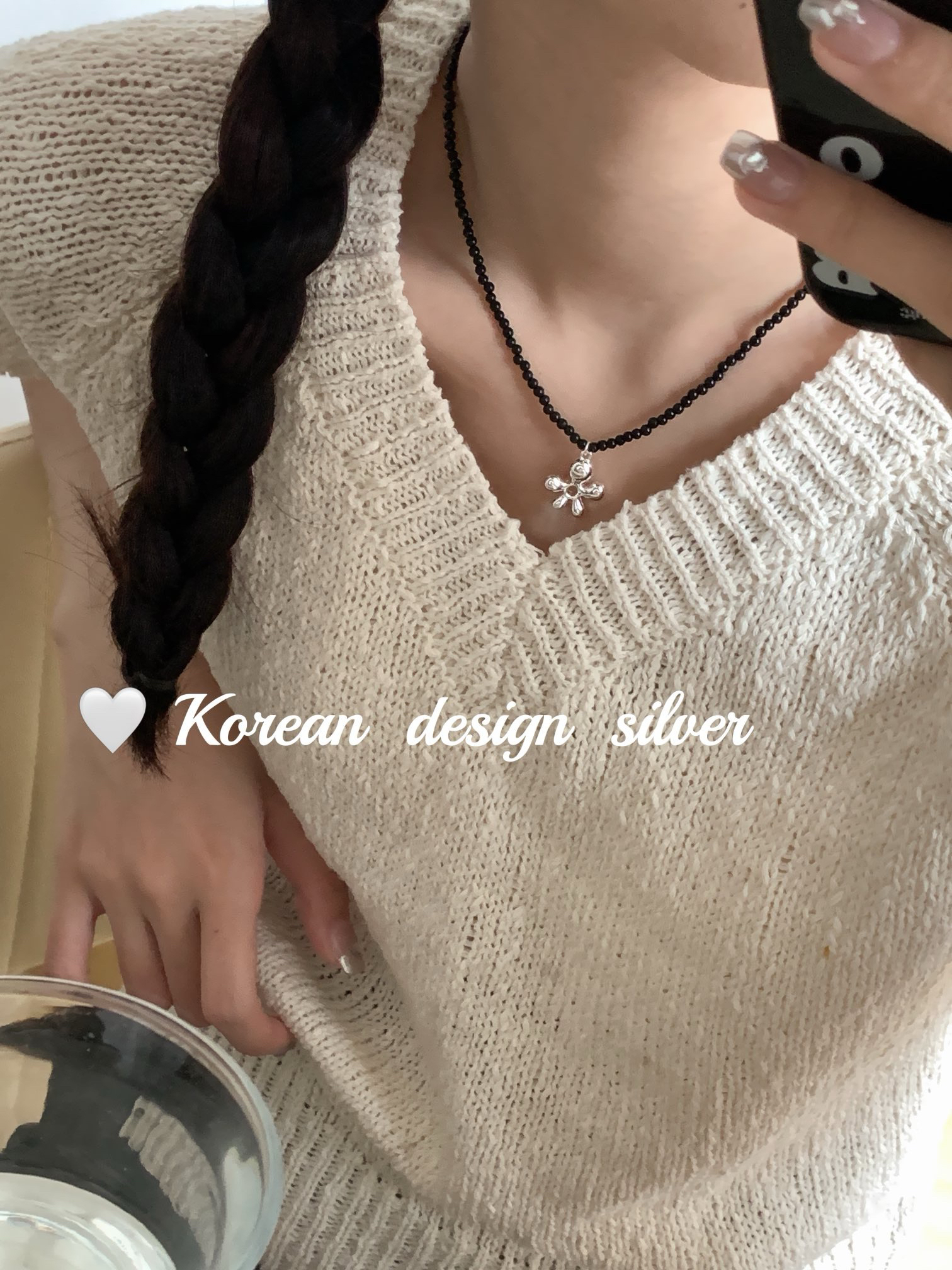 吊坠925银 黑色吊坠（补差100-200）