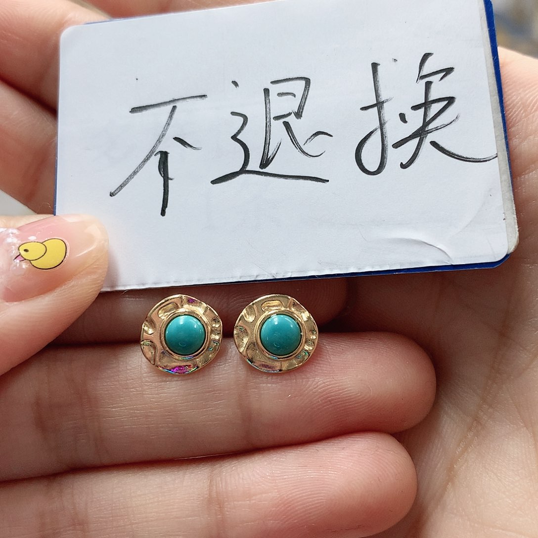 未镶嵌绿松石珠宝奇石