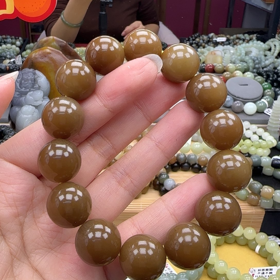 和田玉手链未镶嵌