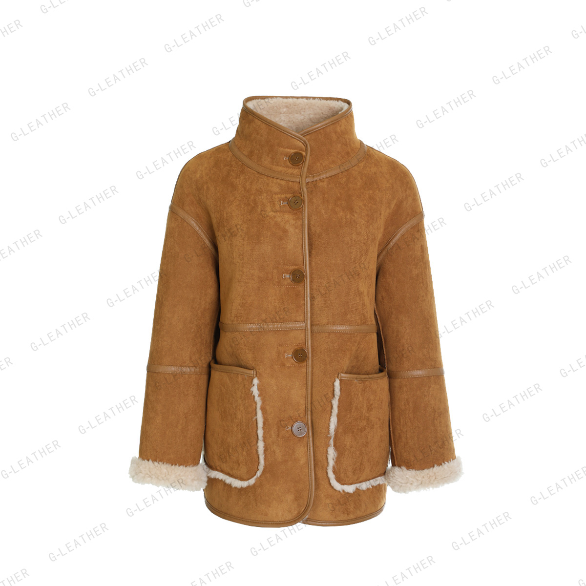 革美 时尚颗粒外套MND53164