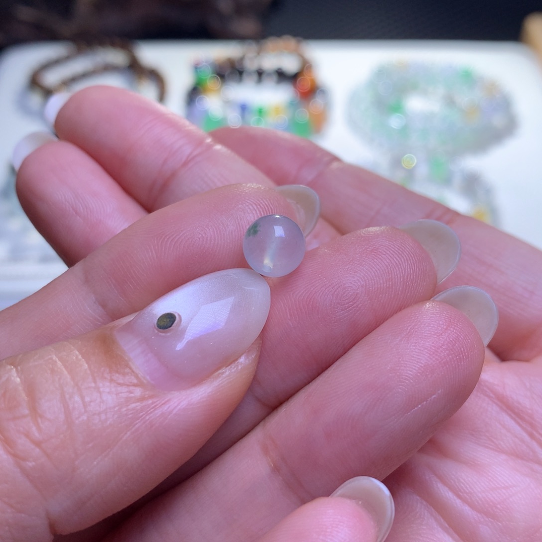 未镶嵌手链翡翠翡翠手串卡7.5