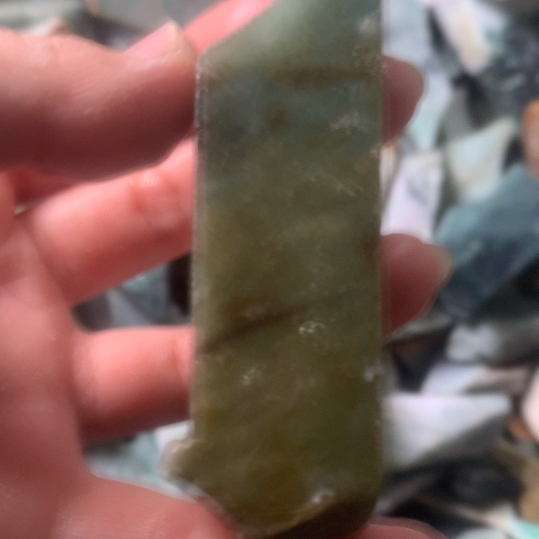 翡翠颈饰未镶嵌缅甸翡翠原