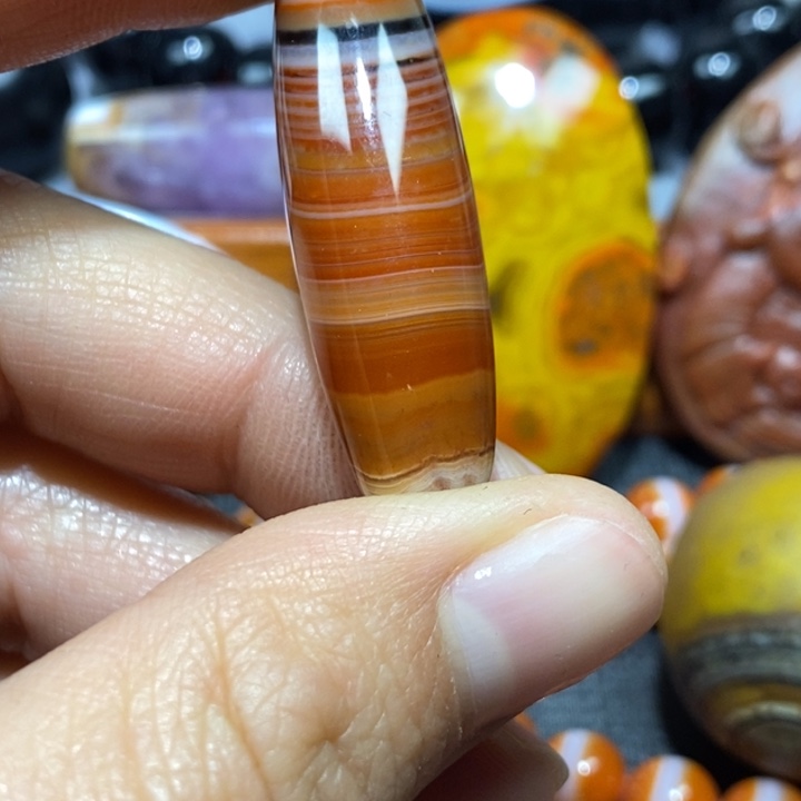 玛瑙/玉髓未镶嵌颈饰