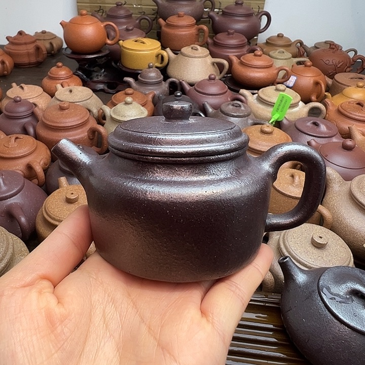 鸿***O紫砂茶壶石黄得钟