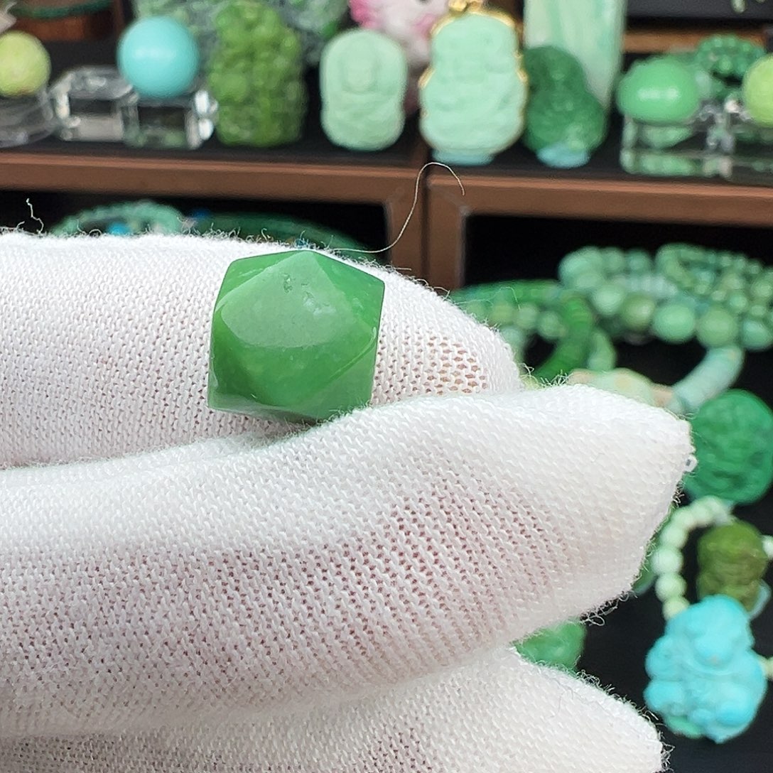 绿松石未镶嵌绿松石主播璐璐