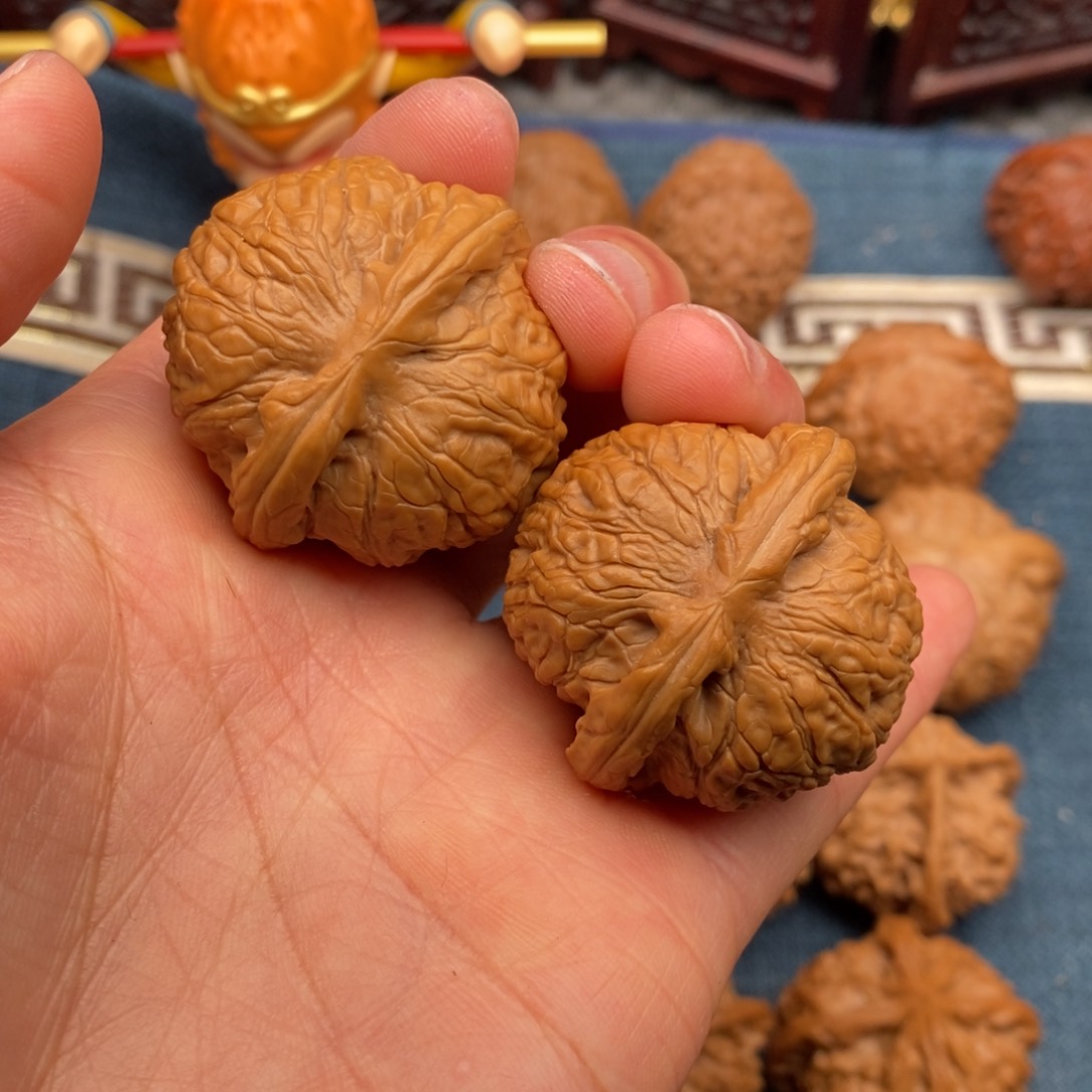 文玩核桃把件37全品精品乾隆磨