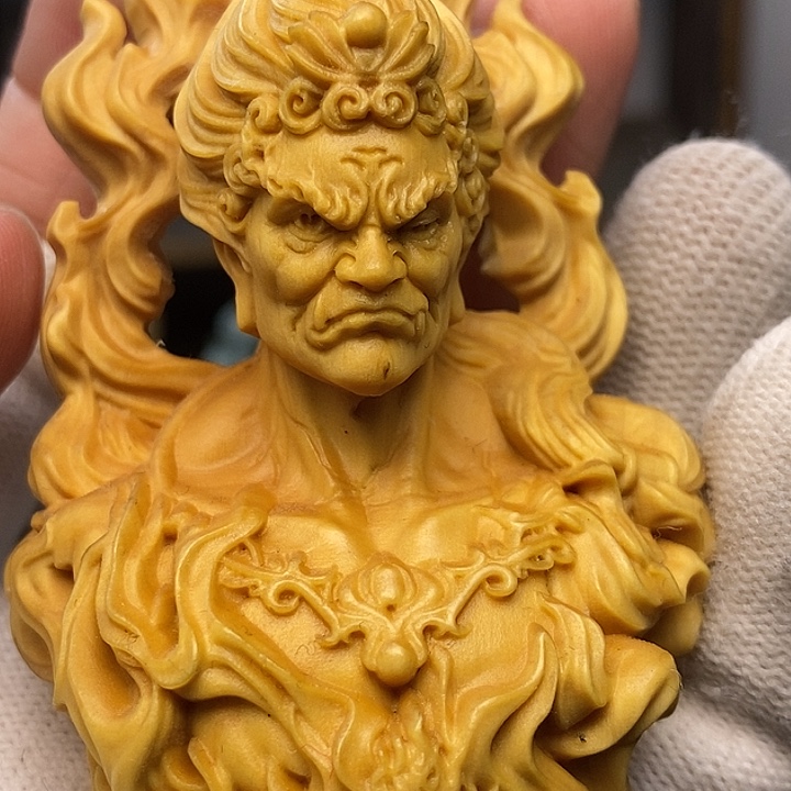 木手工版不动明王摆件