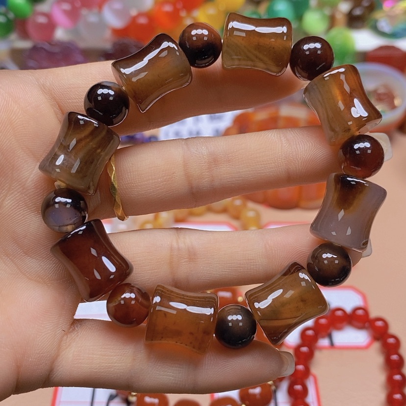 【闪购商品】玛瑙/玉髓颈饰未镶嵌豪****贵