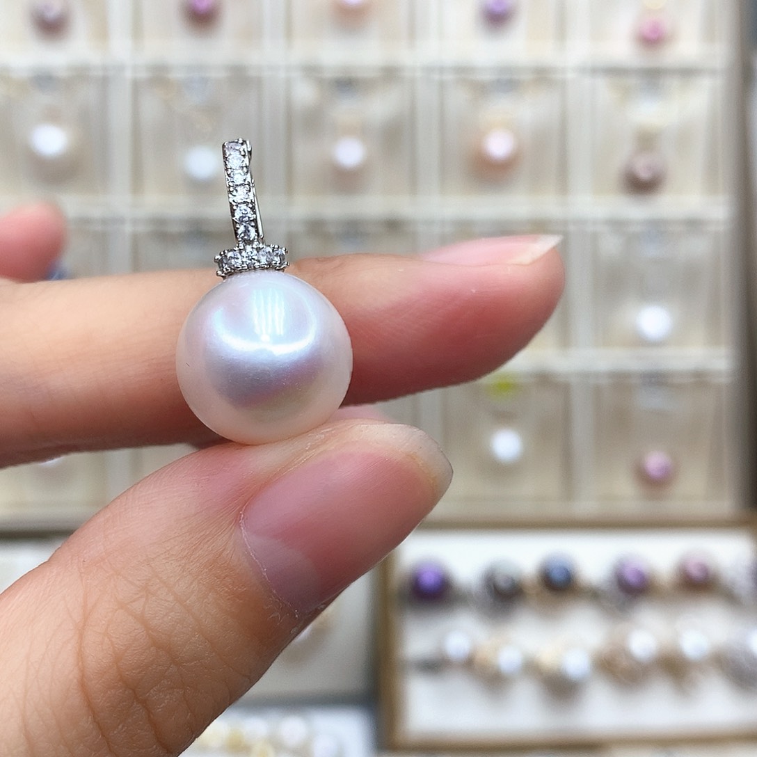 淡水珍珠颈饰合金