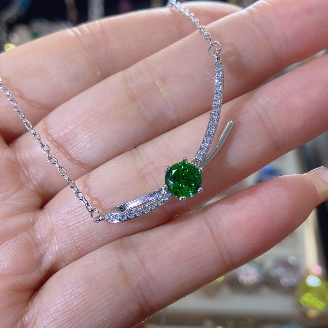 66锆石（处理）项链