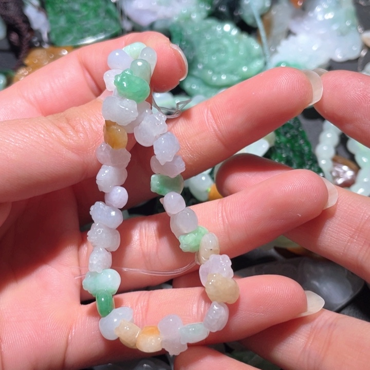 【闪购商品】翡翠颈饰未镶嵌天然翡翠