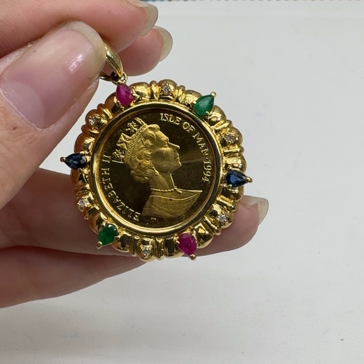 颈饰未镶嵌钻石成品