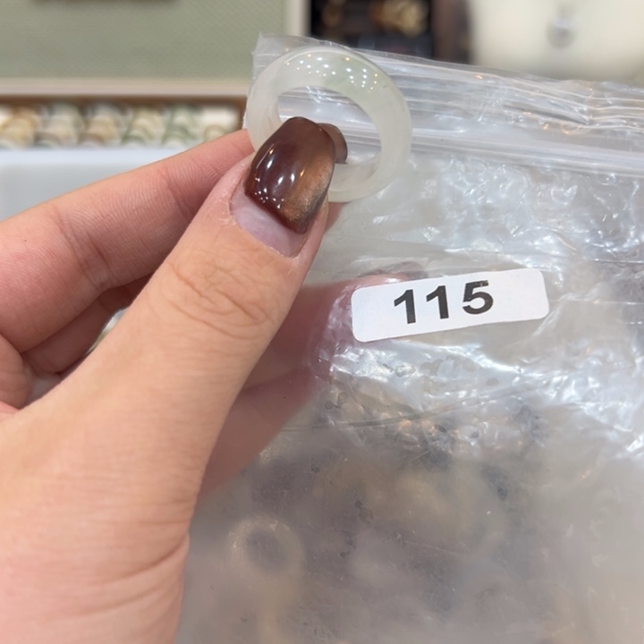 玛瑙/玉髓合金戒指115港18