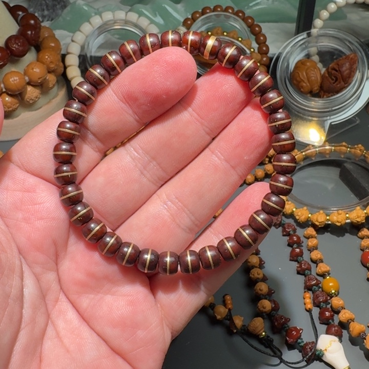 橄榄核手串紫金鼠