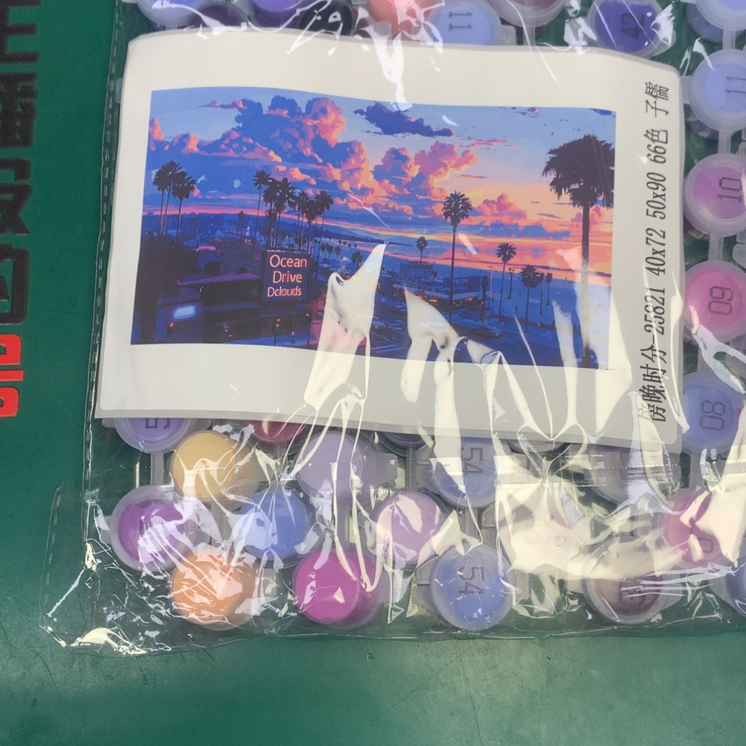棉布伊***n傍晚时分中尺寸棉布