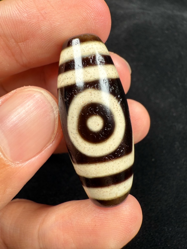 行运任晓攀顶料系列「星辰一眼菩提天珠」 尺寸：40.4✖️17mm