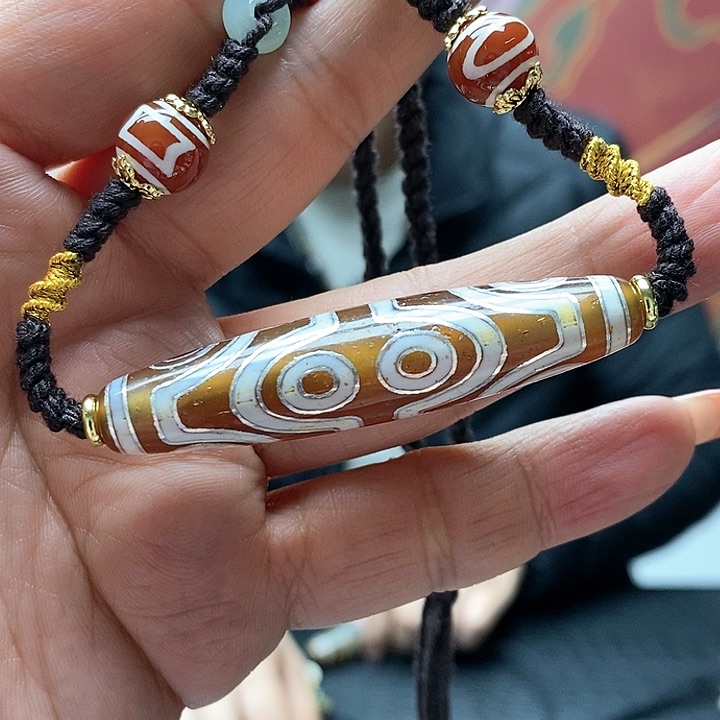玛瑙/玉髓颈饰合金